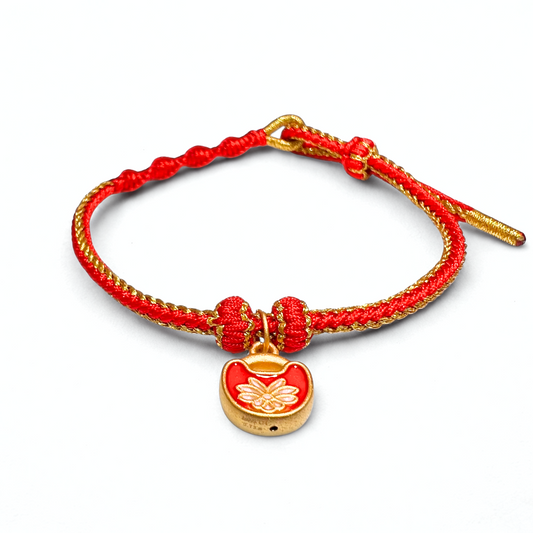 24K Gold Bracelet (Sycee)