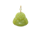 24K Hetian Jade Necklaces (Laughing Buddha)