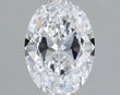 1.00ct Oval Lab Grown Diamond (Colour D, Clarity VVS2, IGI Certified)