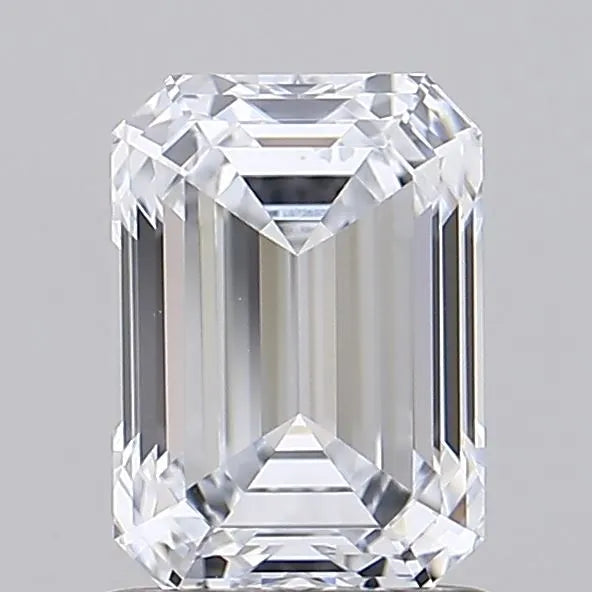1.43ct Emerald Lab Grown Diamond (Colour E, Clarity IF, IGI Certified)