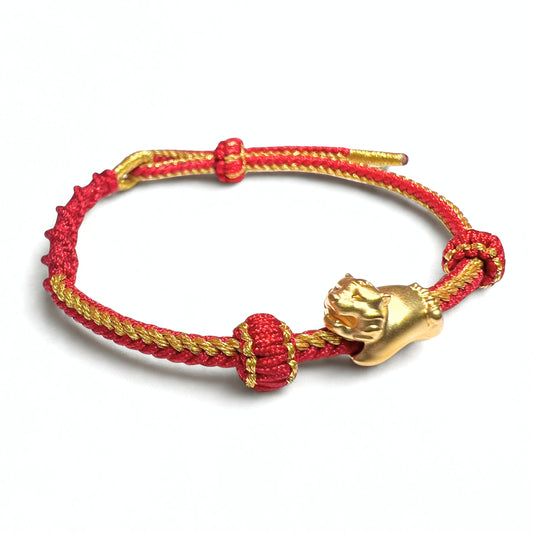 24K Gold Bracelet Chinese Zodiac (GOAT)