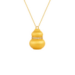 24K Gold Necklace (Calabash with Vajra Dorje)