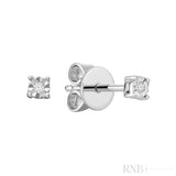 Illusion Diamond Stud Earrings