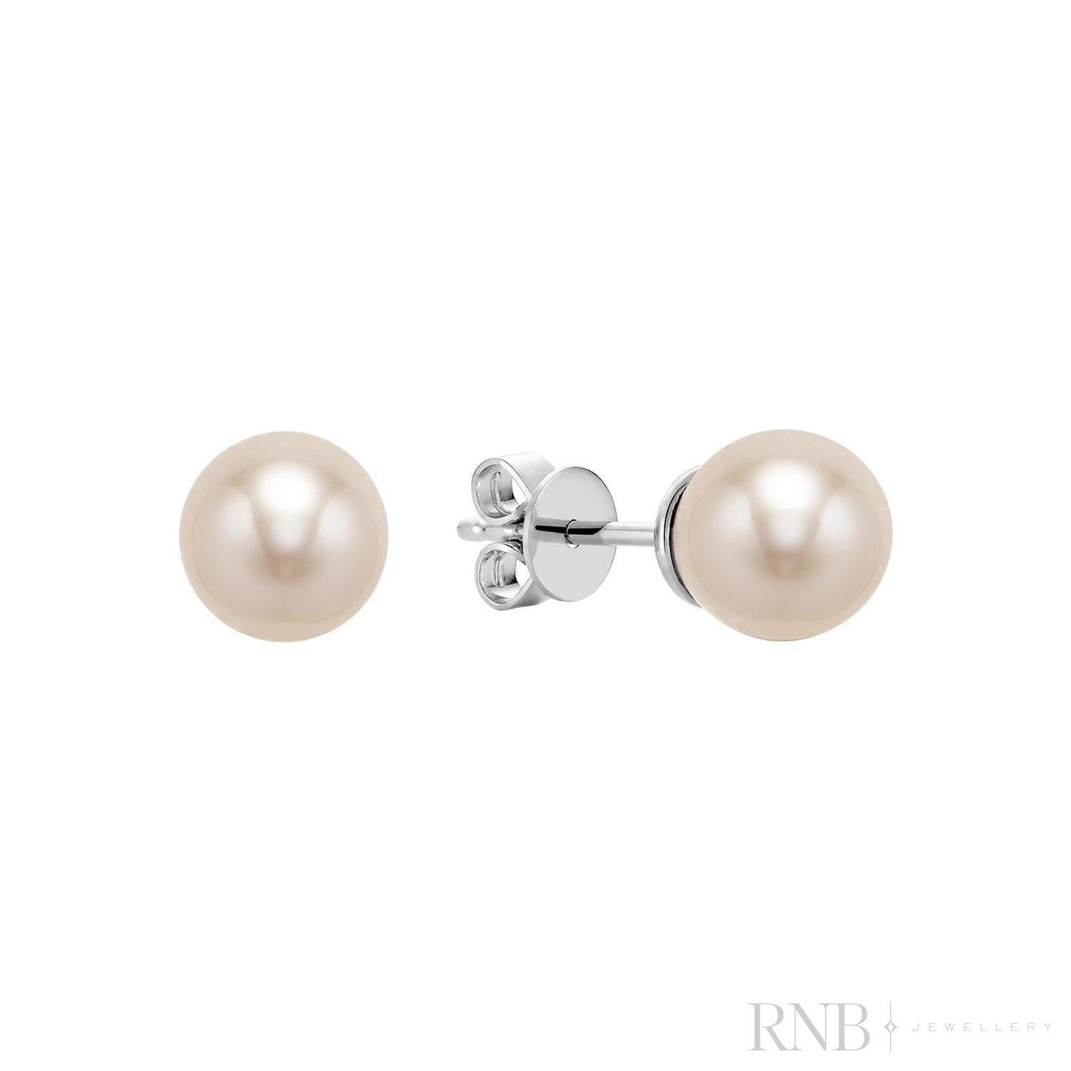 Pearl Stud Earrings
