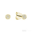 Round Cluster Diamond Stud Earrings-RNB Jewellery