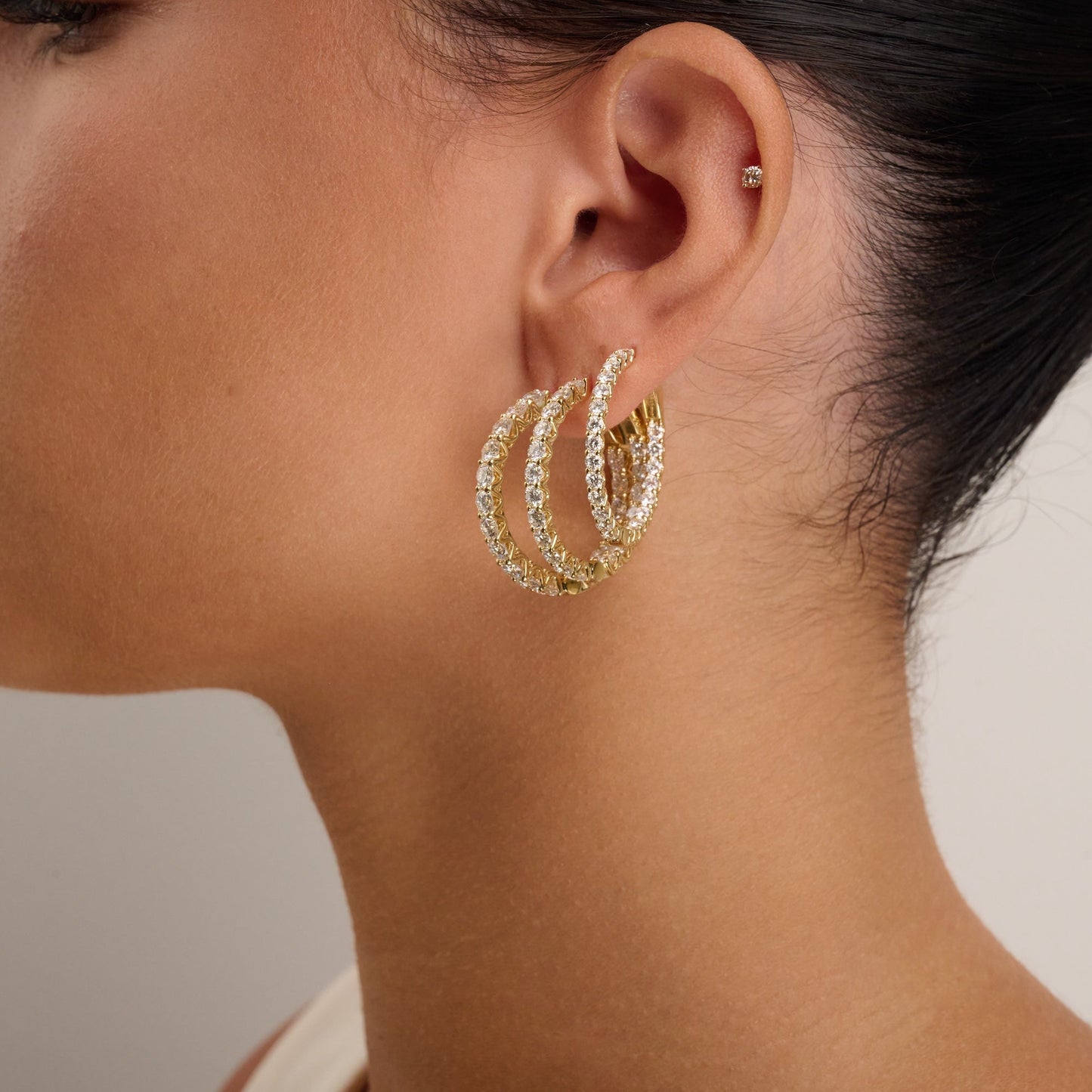 Lab Grown Diamond Earrings