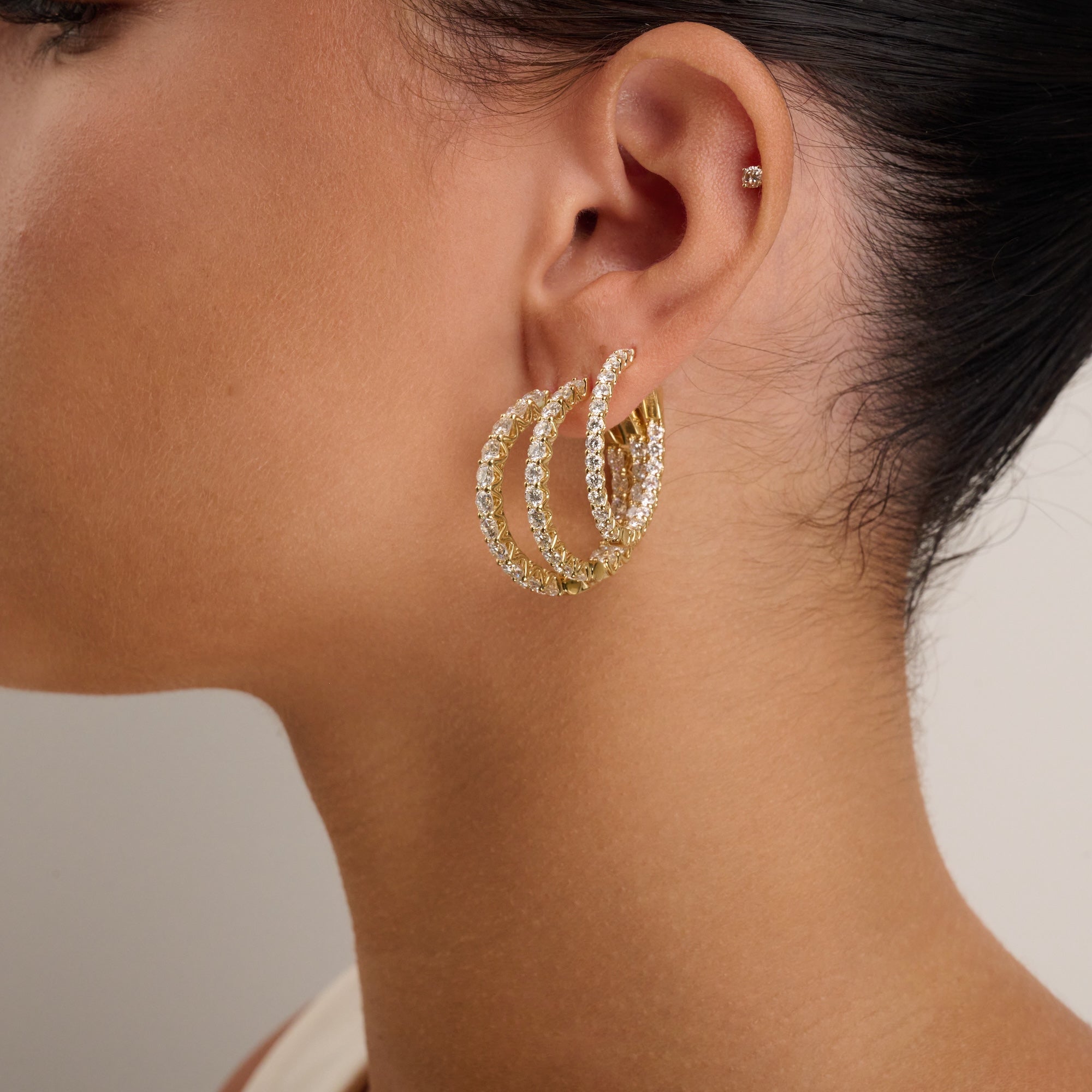 Lab Grown Diamond Earrings