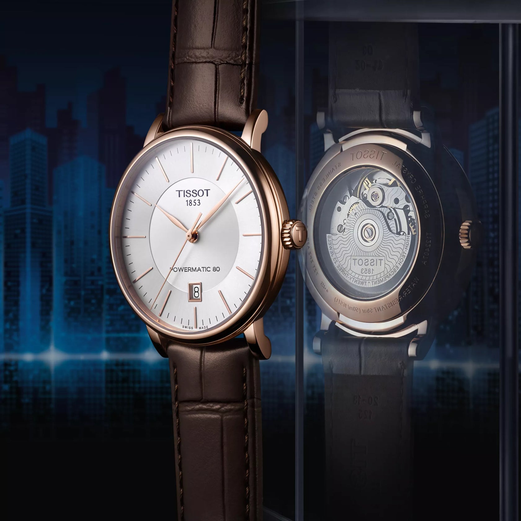 TISSOT CARSON PREMIUM POWERMATIC 80 T1224073603100