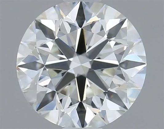 0.90ct Round Natural Diamond (Colour E, Clarity VS2, Cut EX, IGI Certified)