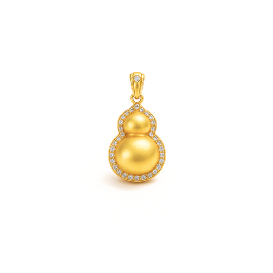 24K Gold Pendant (Calabash)
