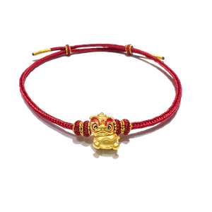 24 Gold Bracelet (Lion dance)