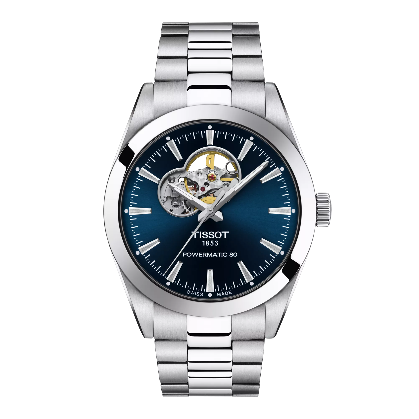 Tissot Gentleman Powermatic 80 Open Heart T1274071104101