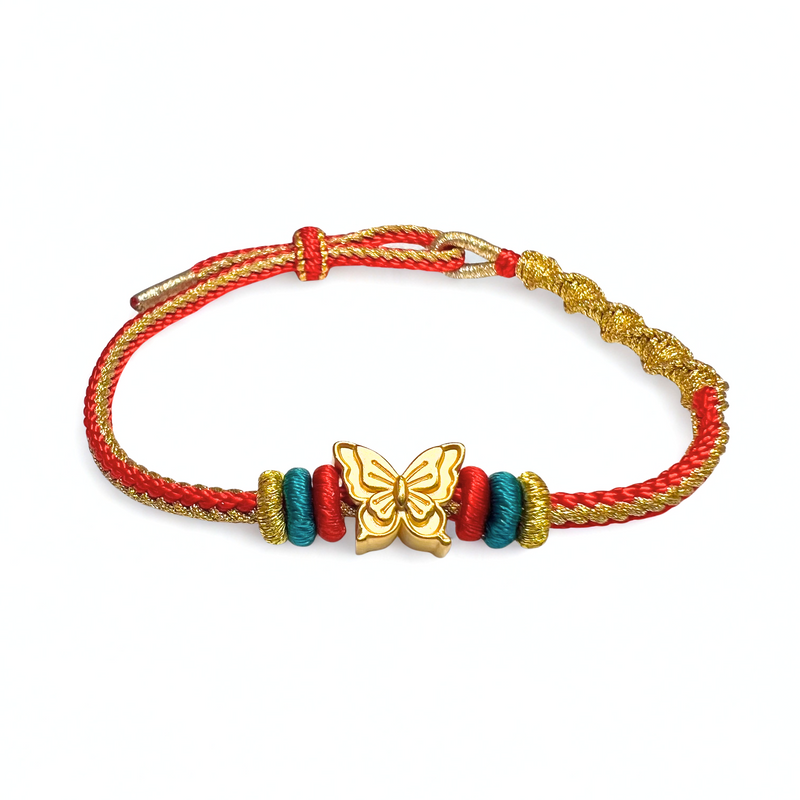 24K Gold Bracelet (Butterfly)