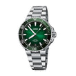 Oris Aquis Date Calibre 400 41.5 mm, green dial