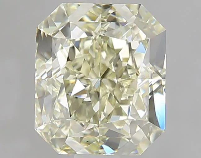 2.01ct Radiant Natural Diamond (Colour Fancy Light Green, Clarity VS2, GIA Certified)
