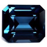 2.57ct Emerald Natural Spinel (Colour Blue, Clarity Eye Clean, Cut Faceted)