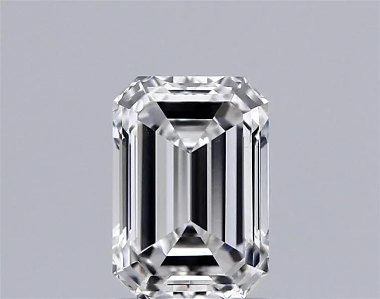 0.96ct Emerald Lab Grown Diamond (Colour F, Clarity VS1, IGI Certified)