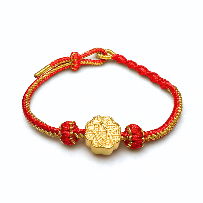 24K Gold Bracelet (Lucky Charm)
