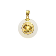 24K Hetian Jade Zodiac Pendant (Rabbit)