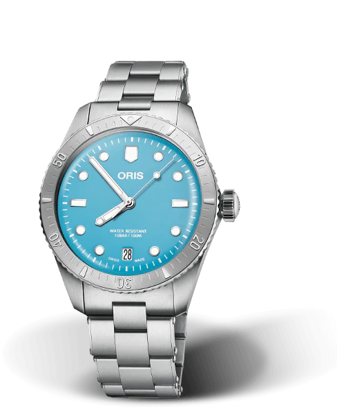 Oris Divers Sixty-Five 38 Cotton Candy 01 733 7771 4055-07 8 19 18