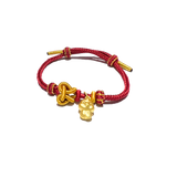 24 Gold Bracelet Chinese Zodiac(Snake)