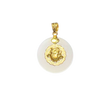 24K Hetian Jade Zodiac Pendant (Goat)