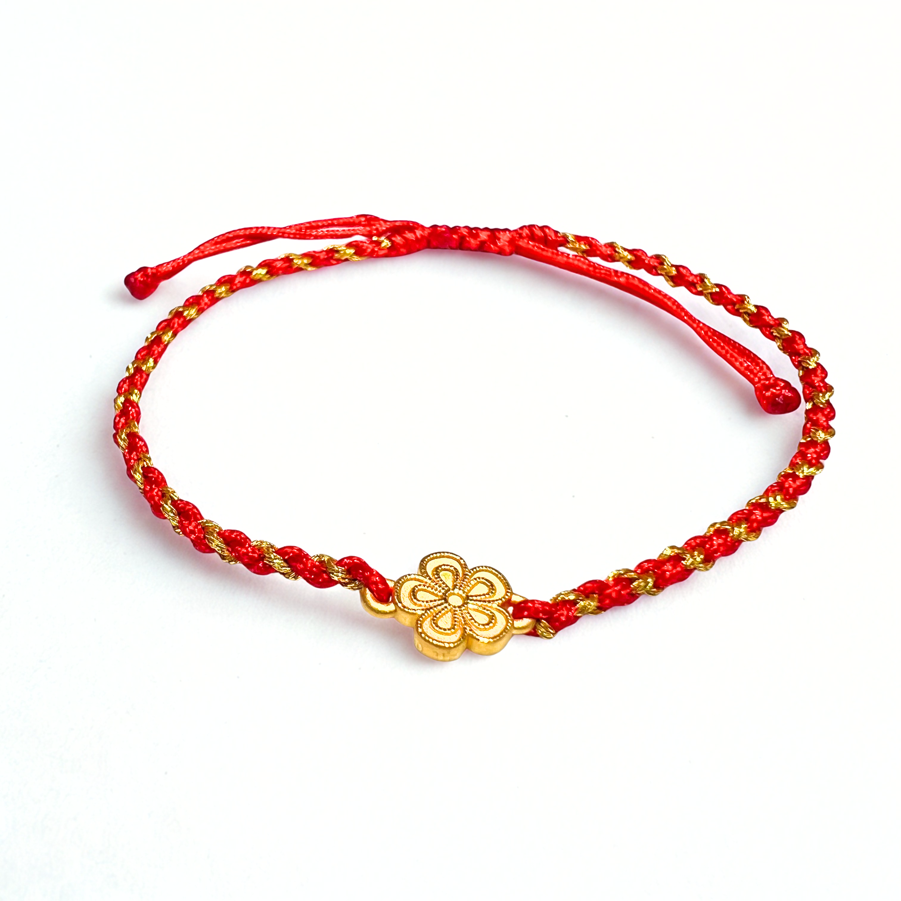 24K Gold Bracelet (Flower)