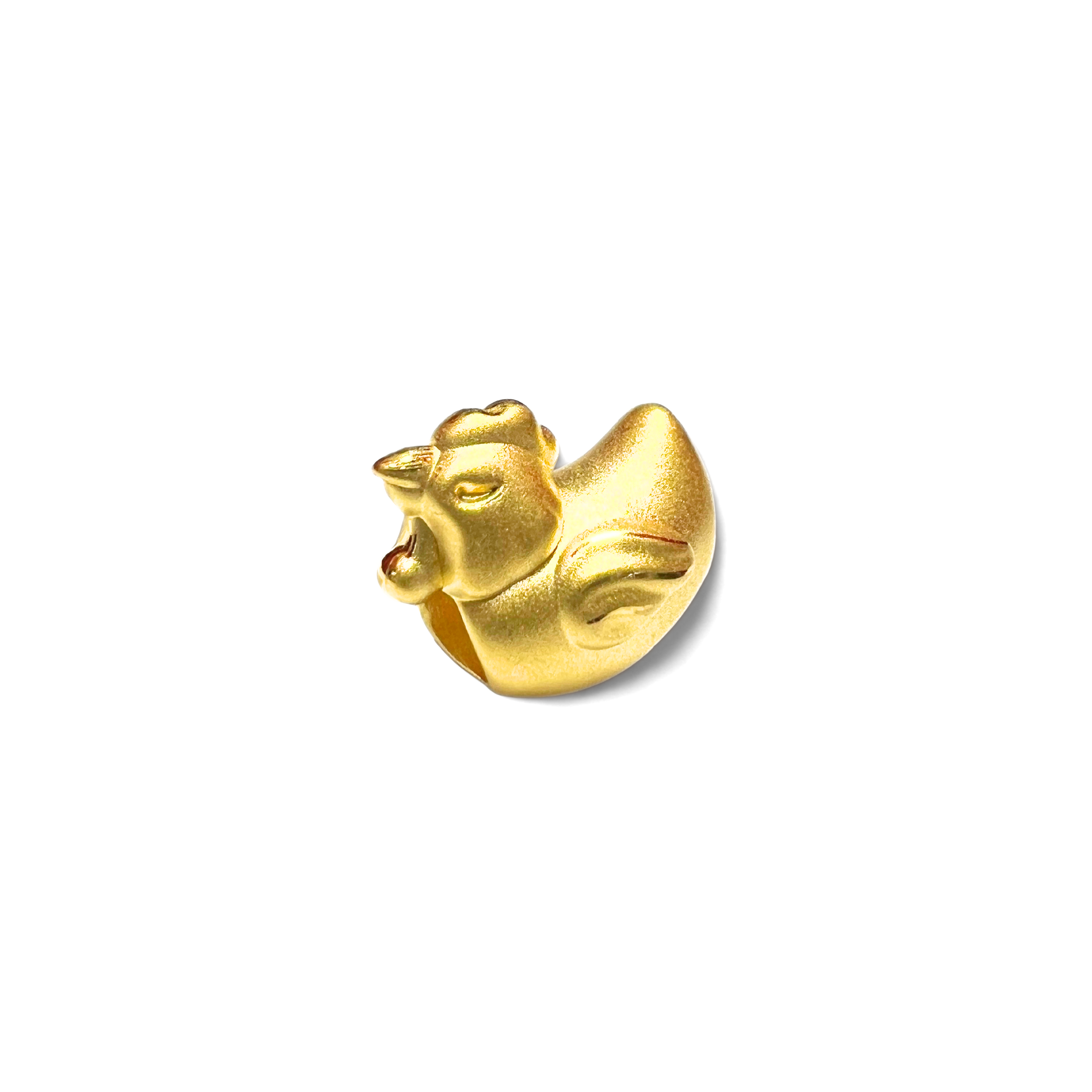 24 Gold Zodiac Charm (Rooster)