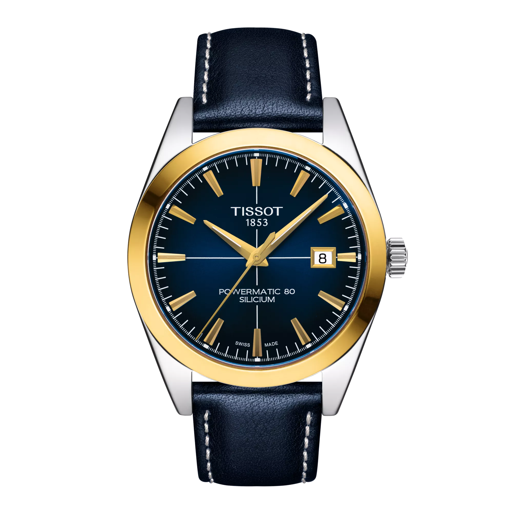 Tissot Gentleman Gold Bezel 40mm T9274074604101