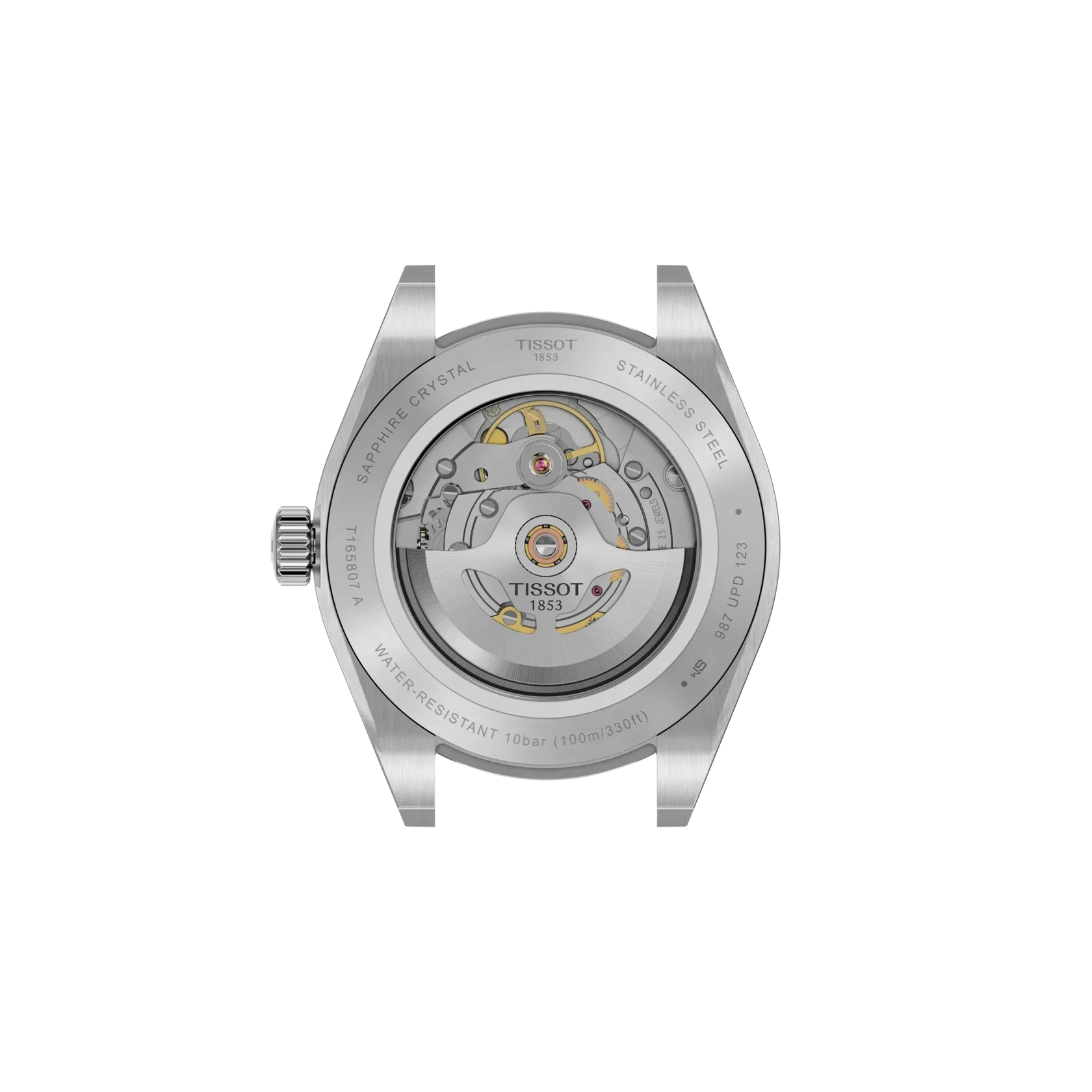 Tissot Gentleman Gold Bezel 38mm T9348074109100