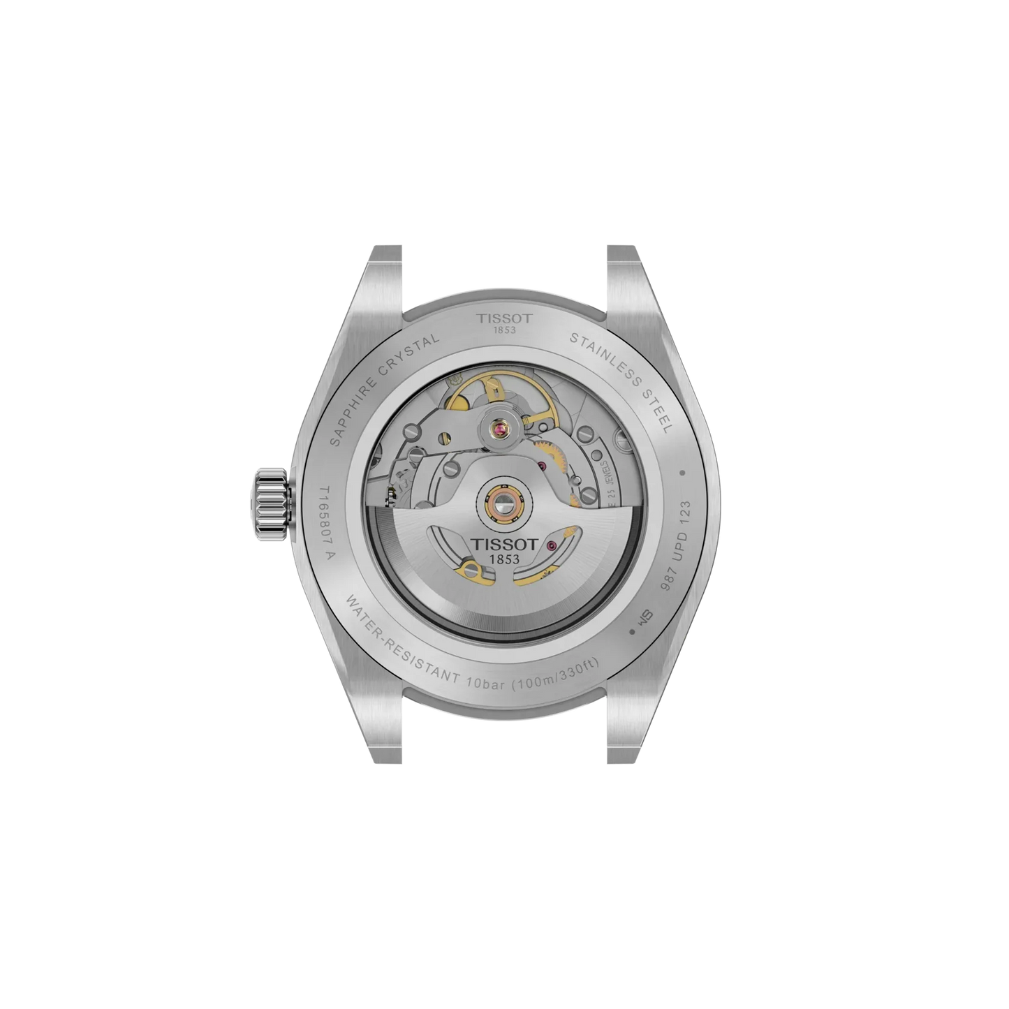 Tissot Gentleman Gold Bezel 38mm T9348074109100