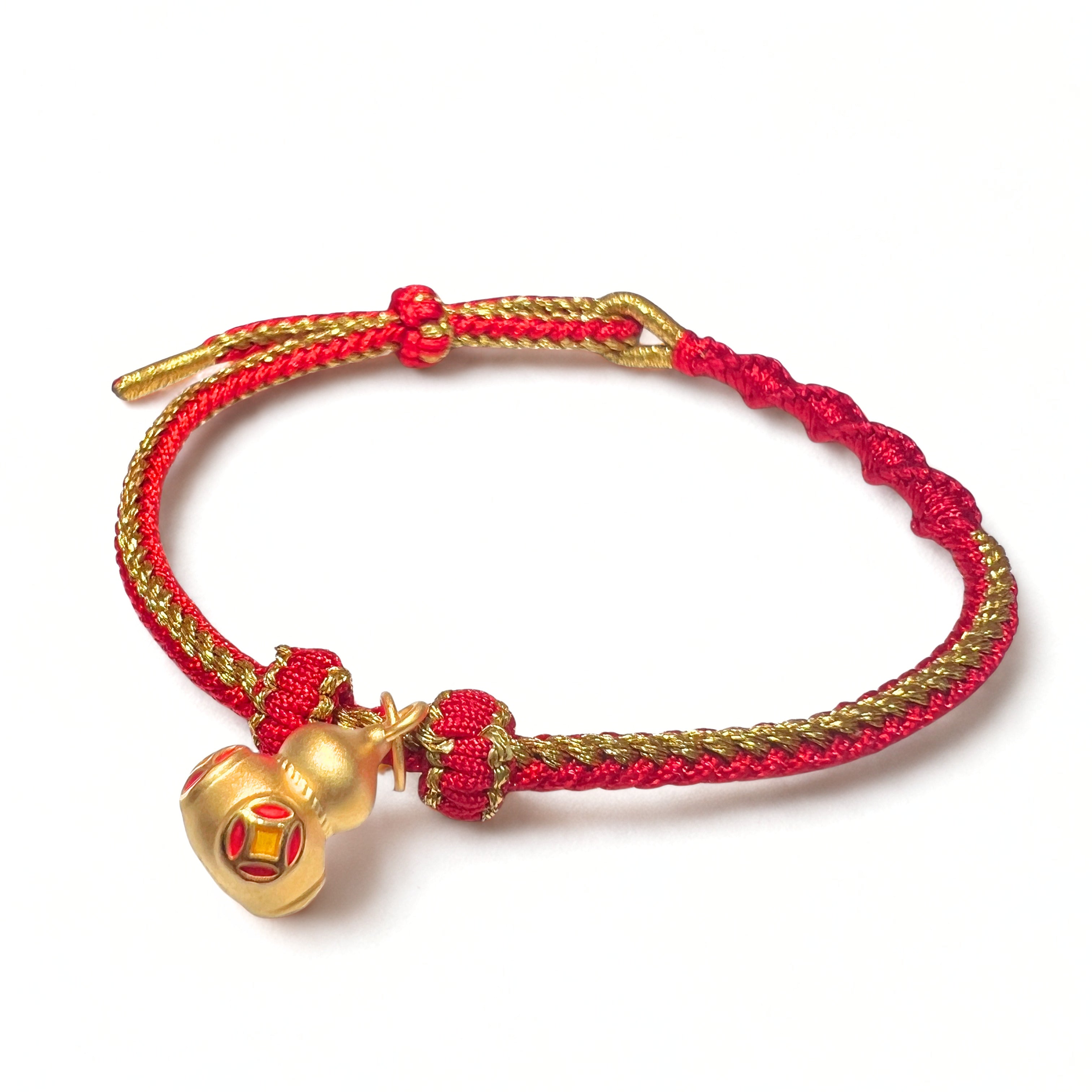 24K Gold Gourd Bracelet