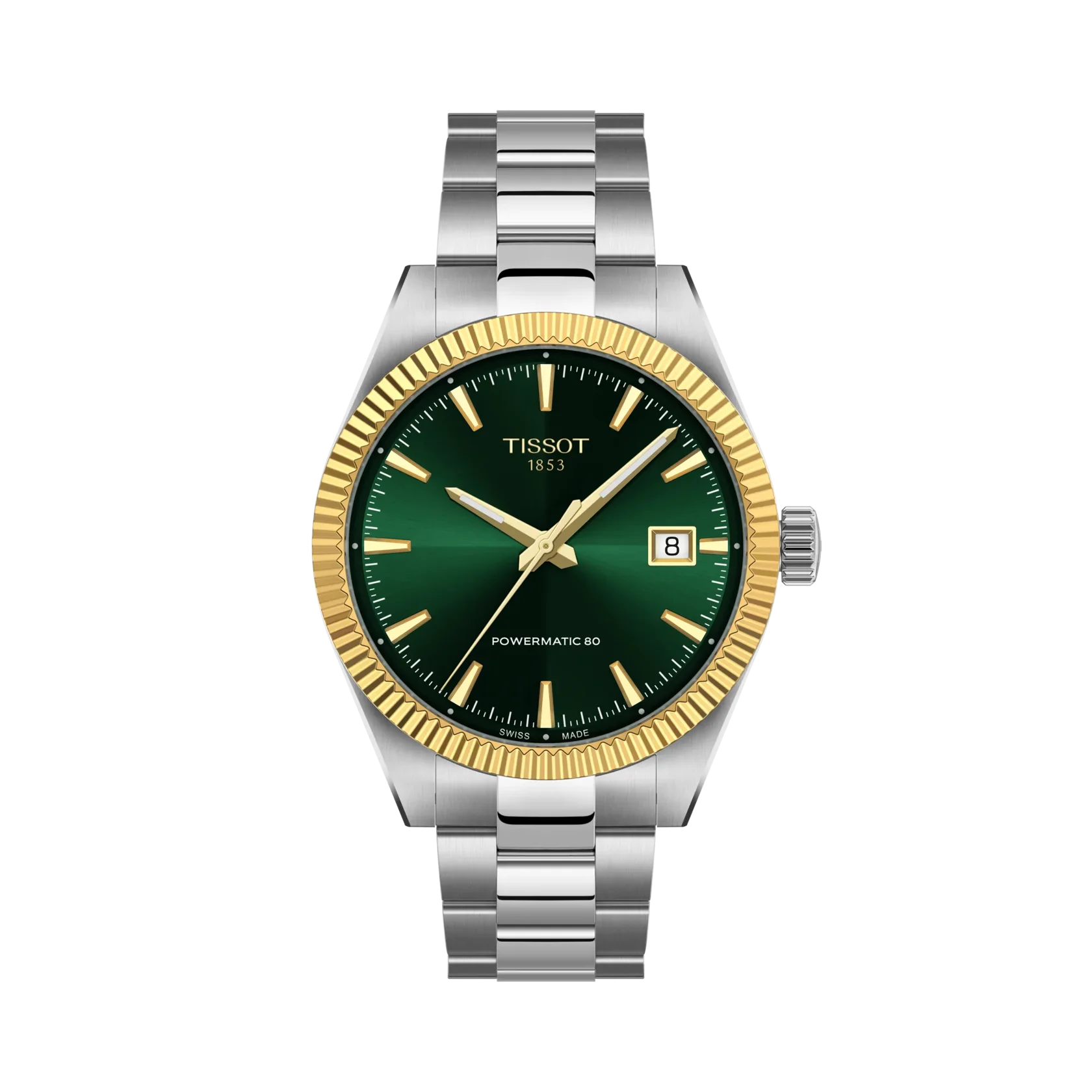 Tissot Gentleman Gold Bezel 38mm T9348074109100