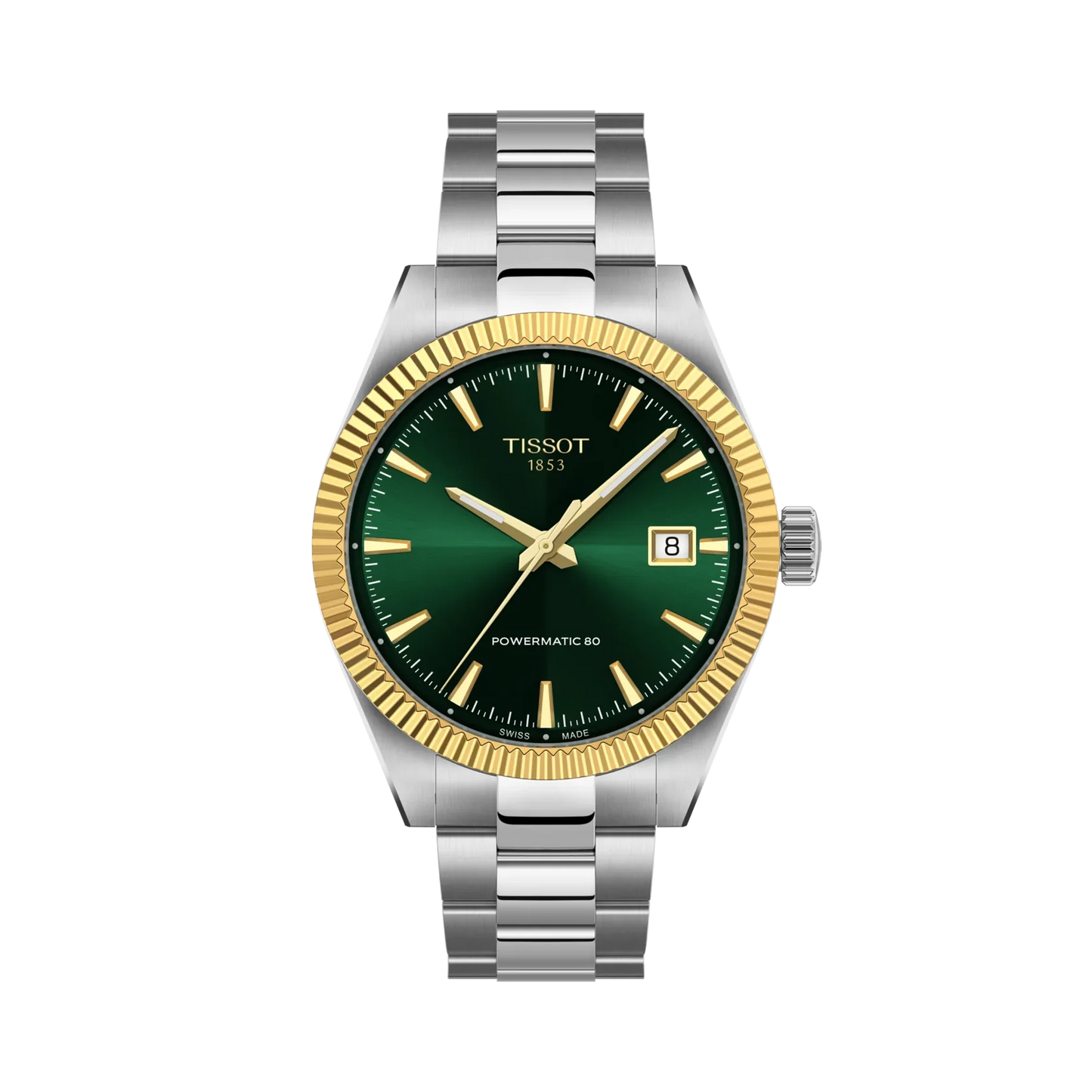 Tissot Gentleman Gold Bezel 38mm T9348074109100