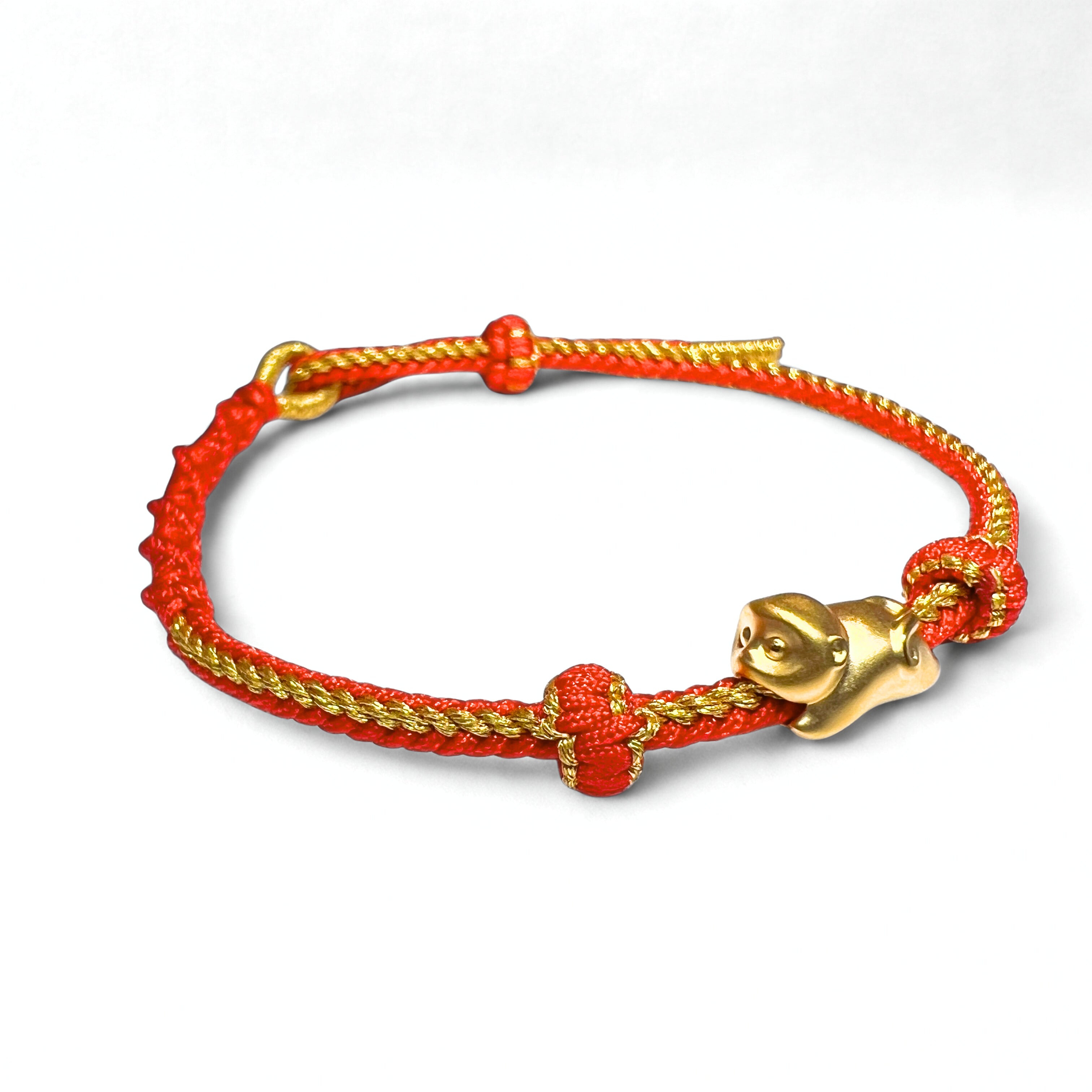 24K Gold Bracelet Chinese Zodiac (Monkey)