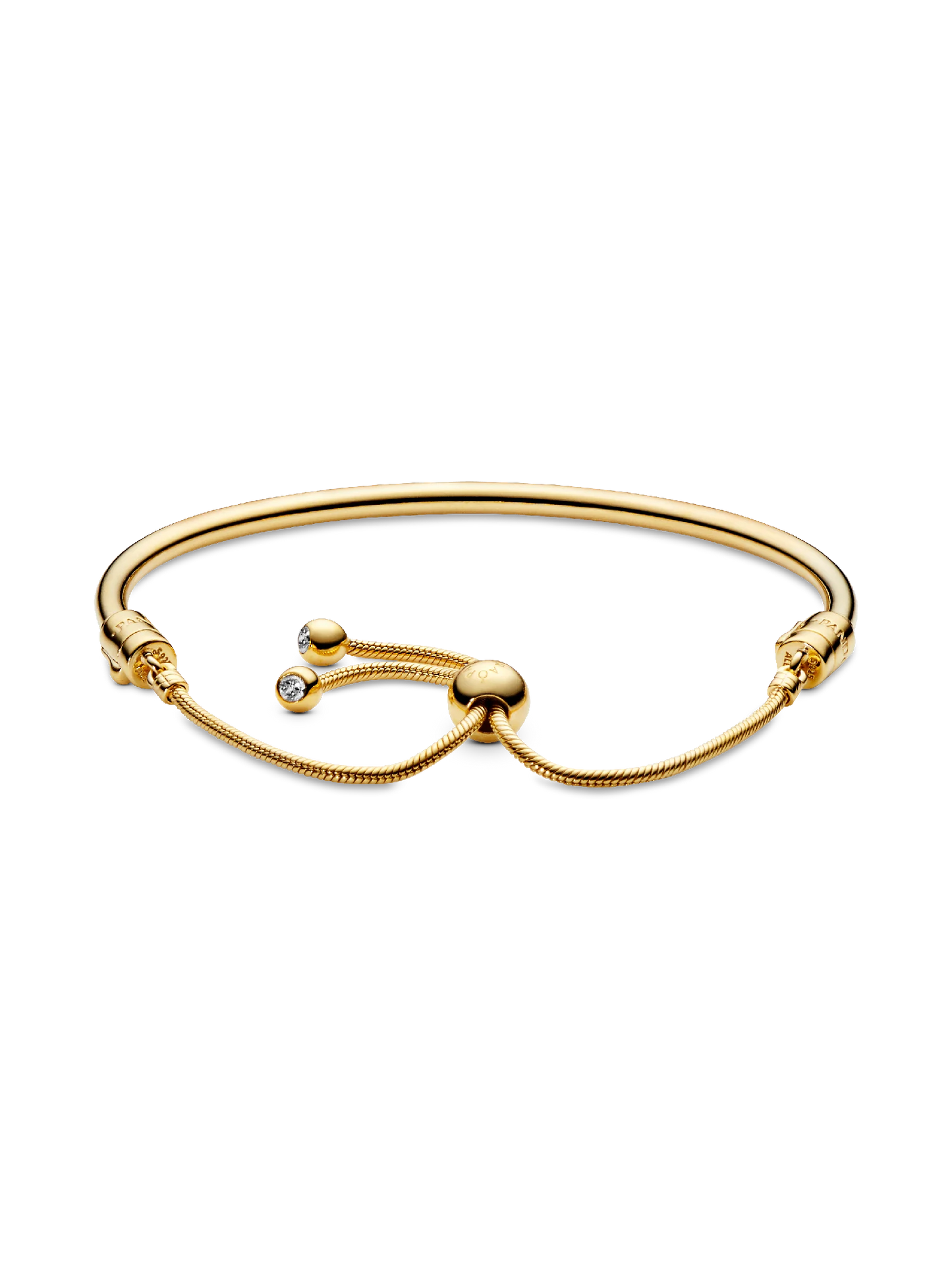PANDORA Moments Shine Sliding Bangle 568726C01-1