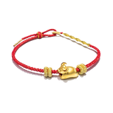 24 Gold Bracelet Chinese Zodiac (Ox)