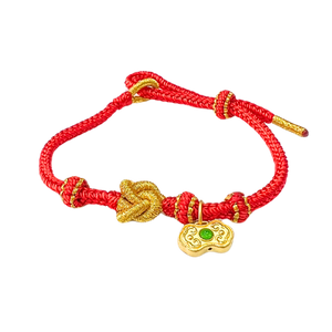 24 Gold Bracelet (Lucky charm)