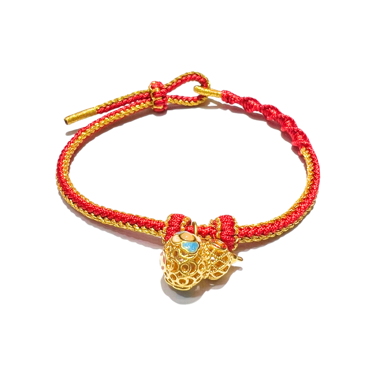 24 Gold Bracelet (Calabash)