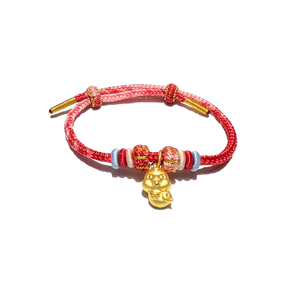 24 Gold Bracelet Chinese Zodiac (Snake)