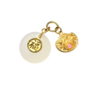 24K Chinese Zodiac Hetian Jade Gold Charm (Rat)