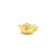 24K Gold Sycee & Coin Charm
