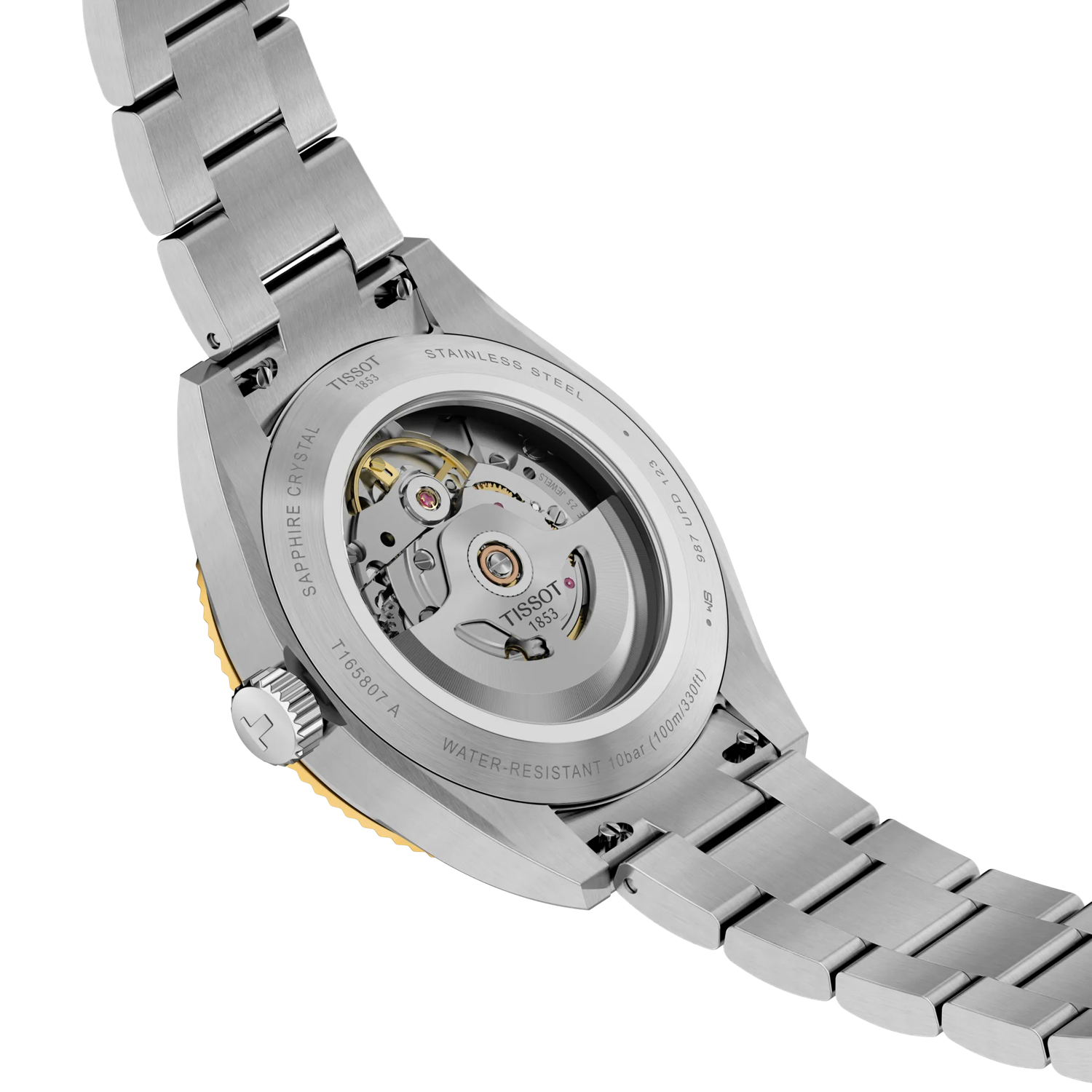 Tissot Gentleman Gold Bezel 38mm T9348074109100