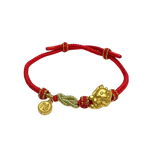 24 Gold Bracelet (Dragon, Lucky charm)