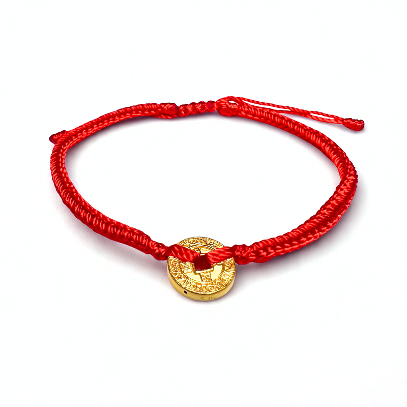 24K Gold Bracelet (Coin)