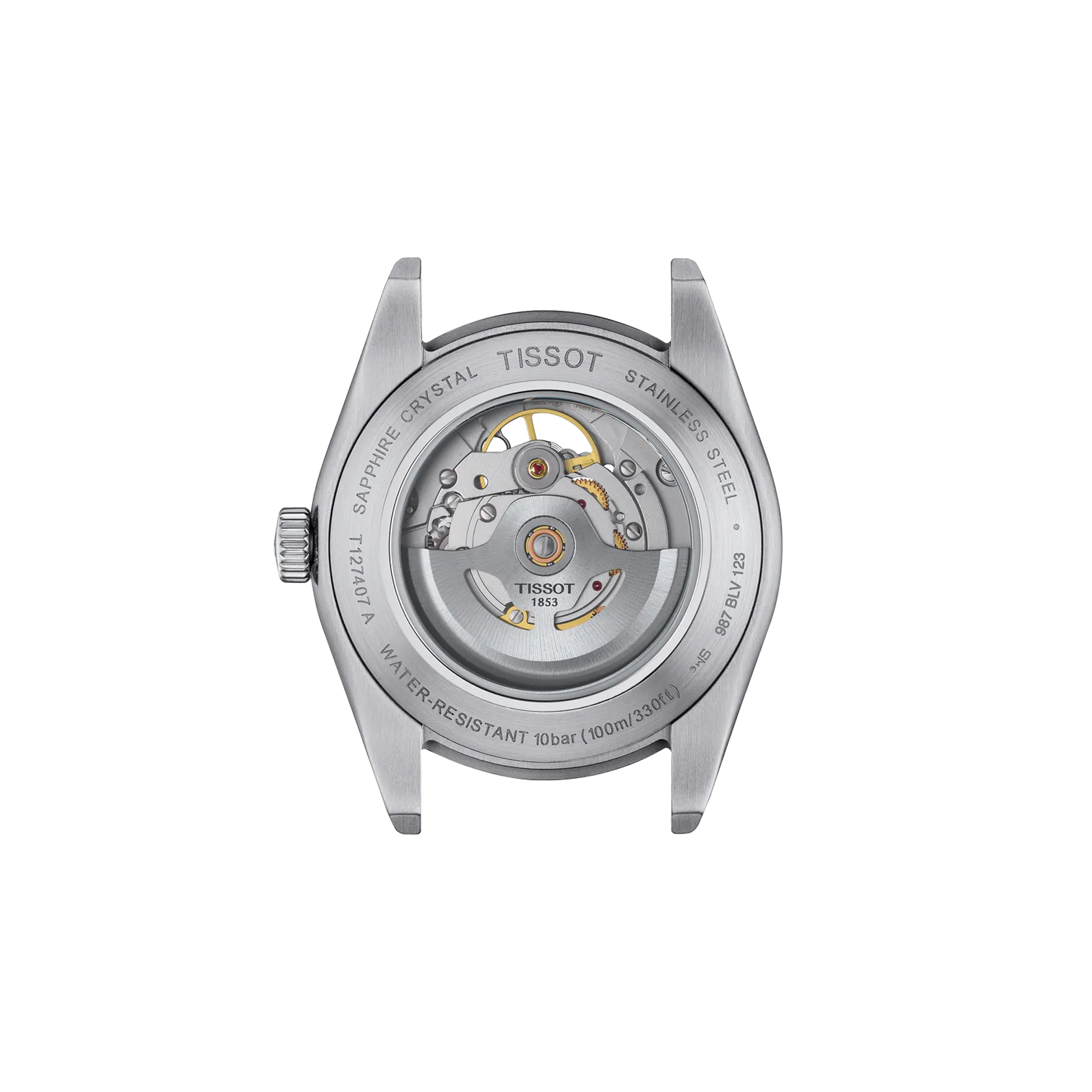 Tissot Gentleman Open Heart 40mm T1274071103101