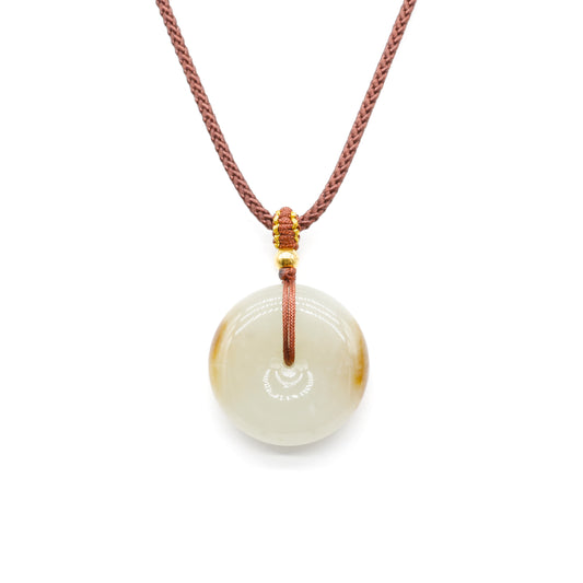 24K Hetian Jade Necklace