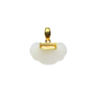 24K Hetian Jade Pendant (auspicious cloud)