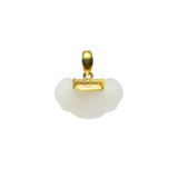 24K Hetian Jade Pendant (auspicious cloud)