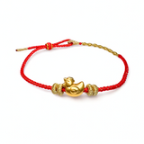 24K Gold Bracelet Chinese Zodiac (Rooster)